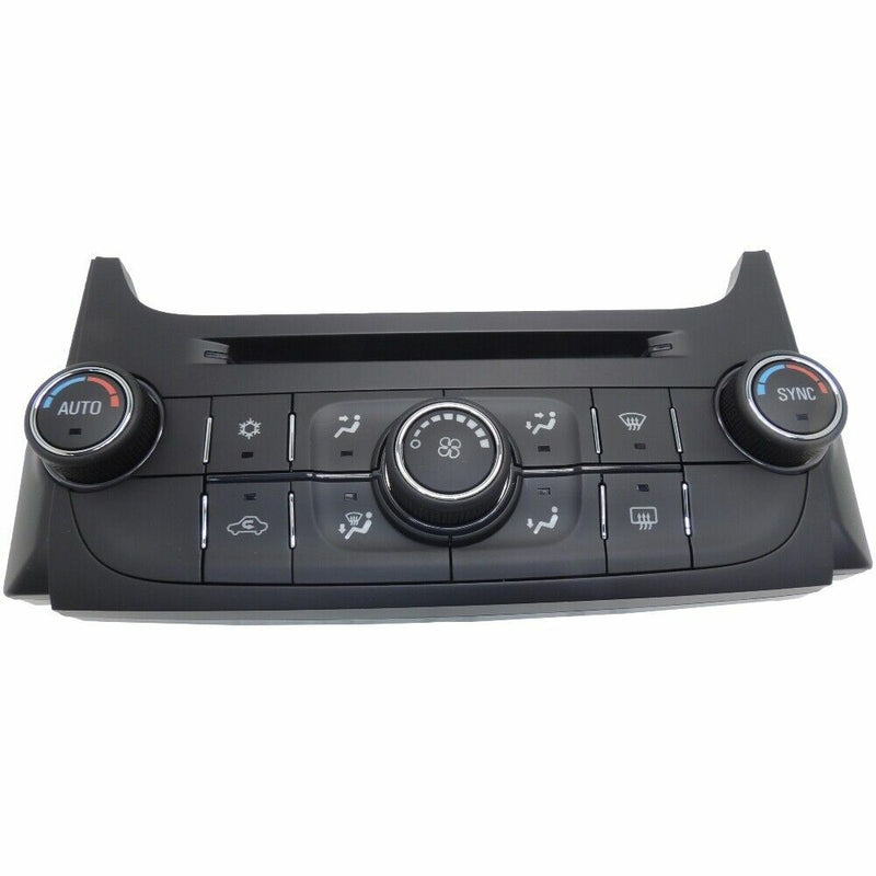 Heater AC Controls 2013-14 Chevy Malibu w/o Heated Seats w/o Eco 23168352