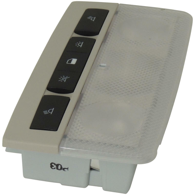 OEM GM Center Reading and Courtesy Lamp Jet Black 2016-18 Chevy Cruze 84141734